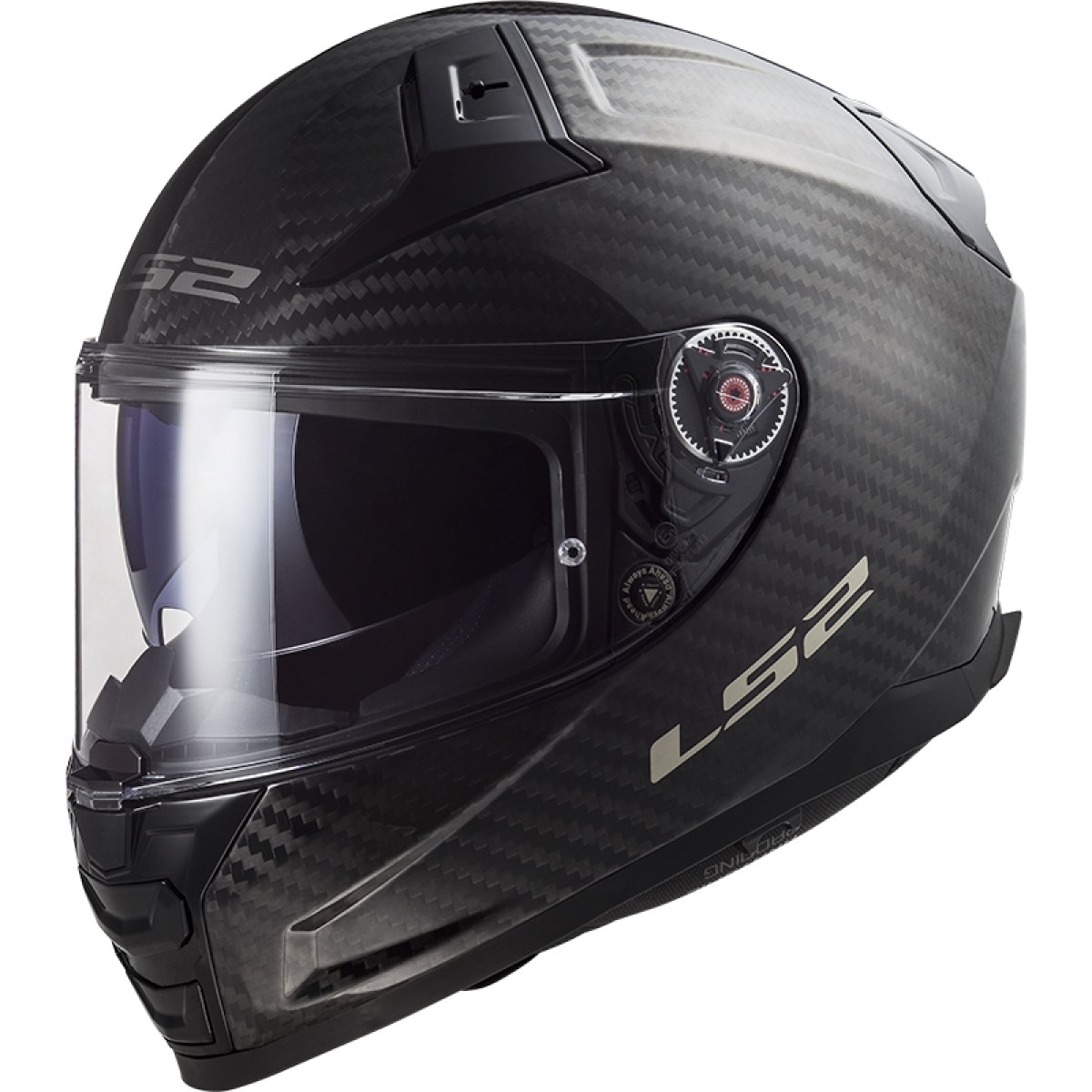 LS2 FF811 Vector II Gloss Carbon XXS (51-52) · záber 1