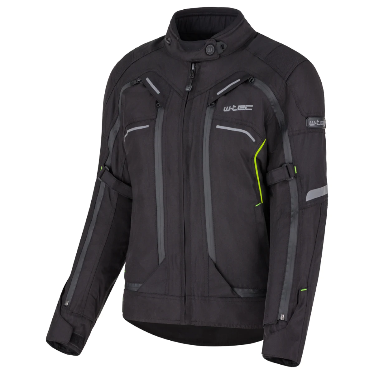 Dámska moto bunda W-TEC Progair Lady Farba čierna-fluo, · záber 4