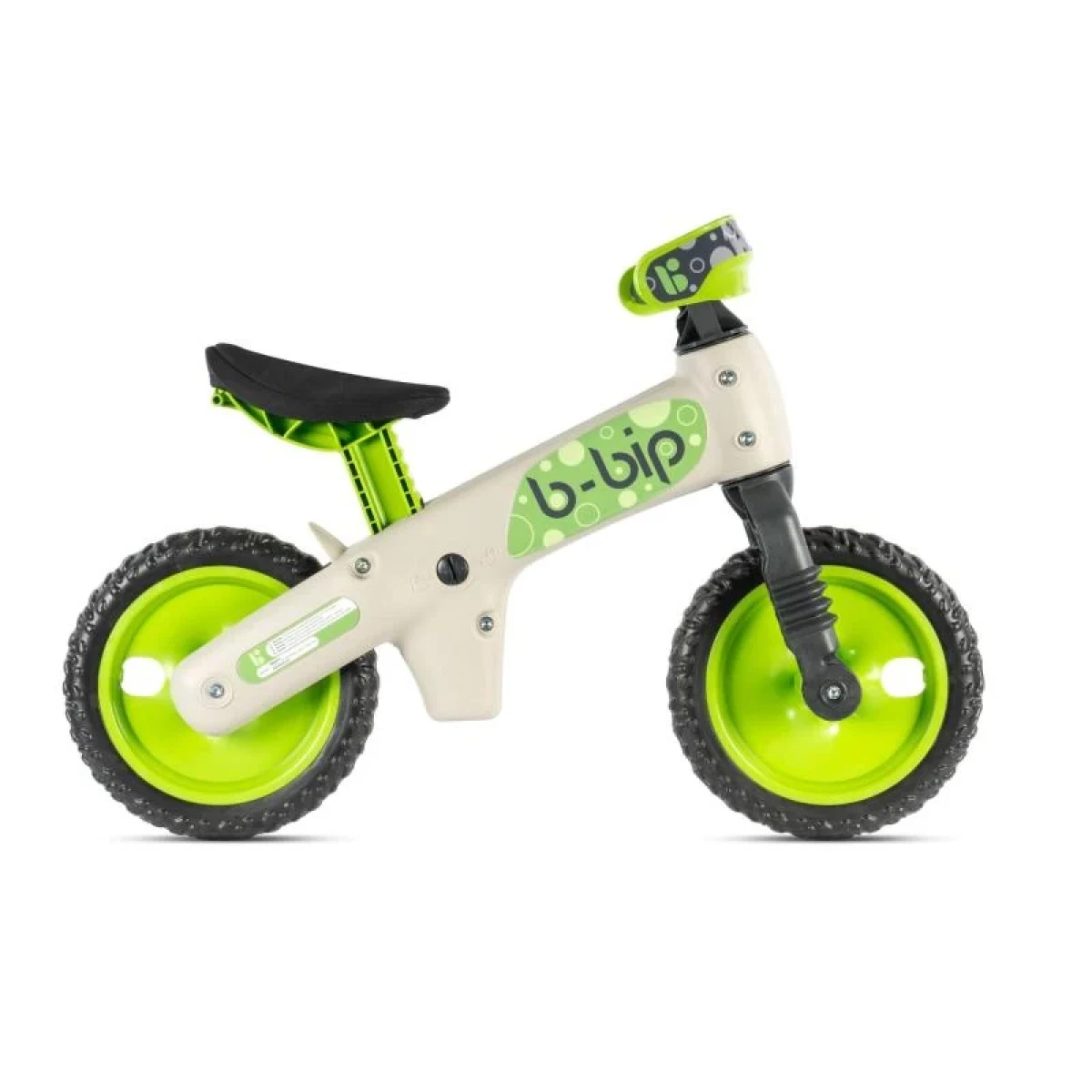 BELLELLI BALANCE BIKE - B-BIP, zeleno šedé · záber 1