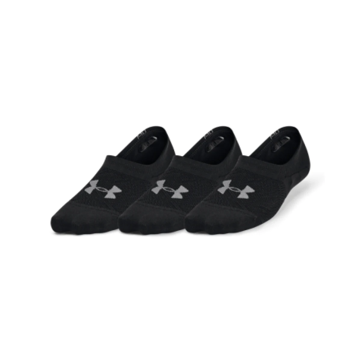 Neviditelné ponožky UNDER ARMOUR 3 PACK-UA Breathe Lite Ultra Low-BLK · záber 1
