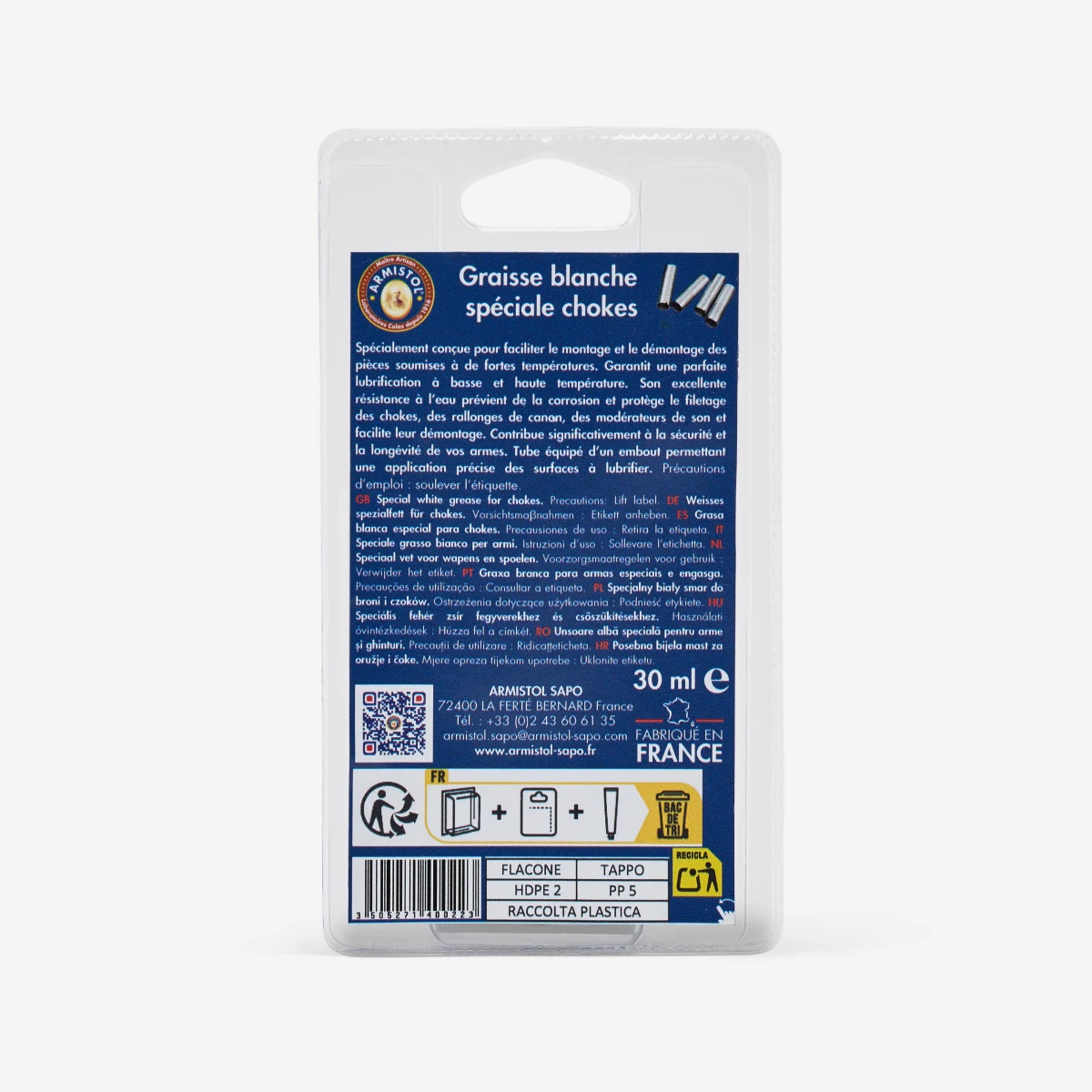 ARMISTOL ARMISTOL špeciálne mazivo na zahrdlenie hlavne 30 ml NO SIZE · záber 2