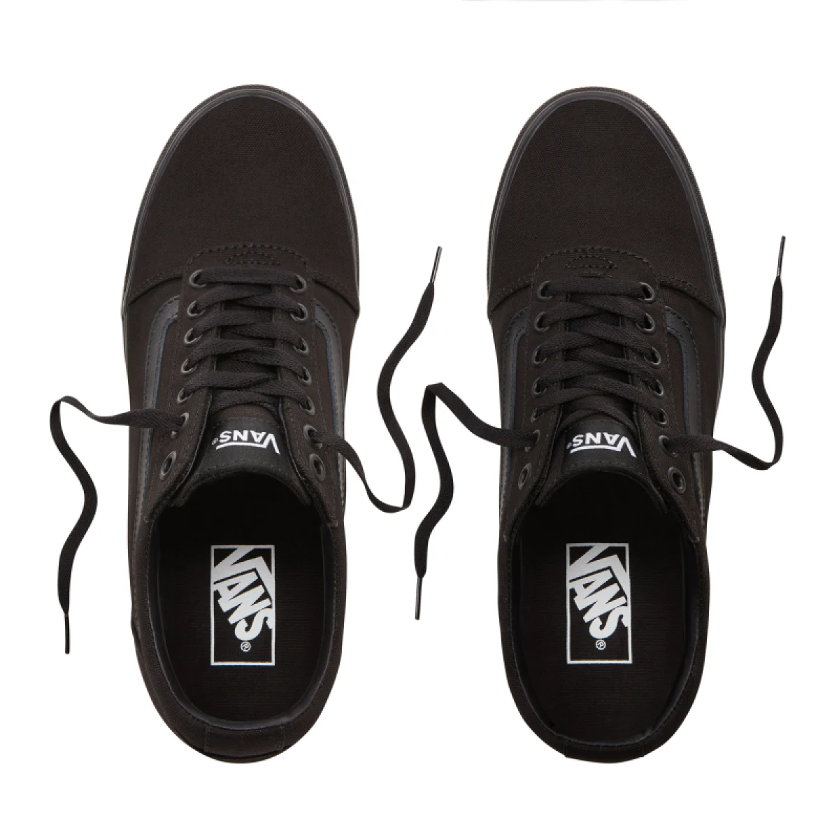 Pánská rekreační obuv VANS MN Ward Canvas black black · záber 5