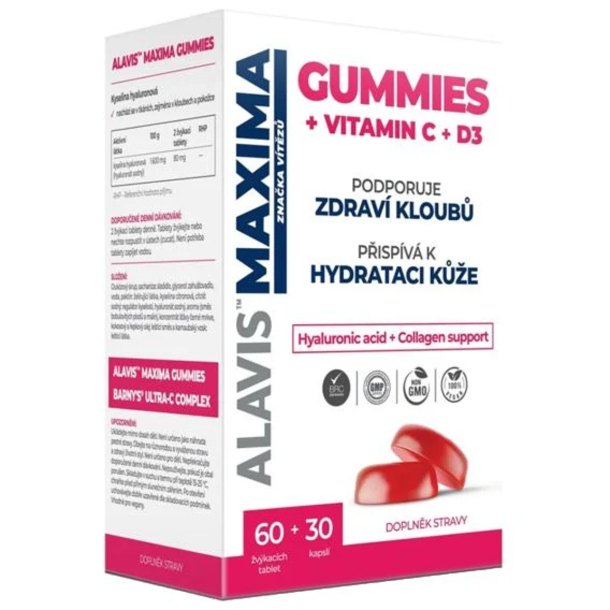 Alavis Maxima Gummies 60 tablet+30 kapslí · záber 1