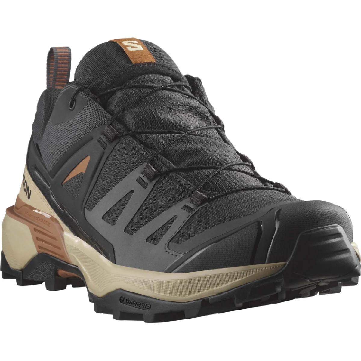 Pánská nízká turistická obuv SALOMON X Ultra 360 GTX M phantom safari caramel cafe · záber 3
