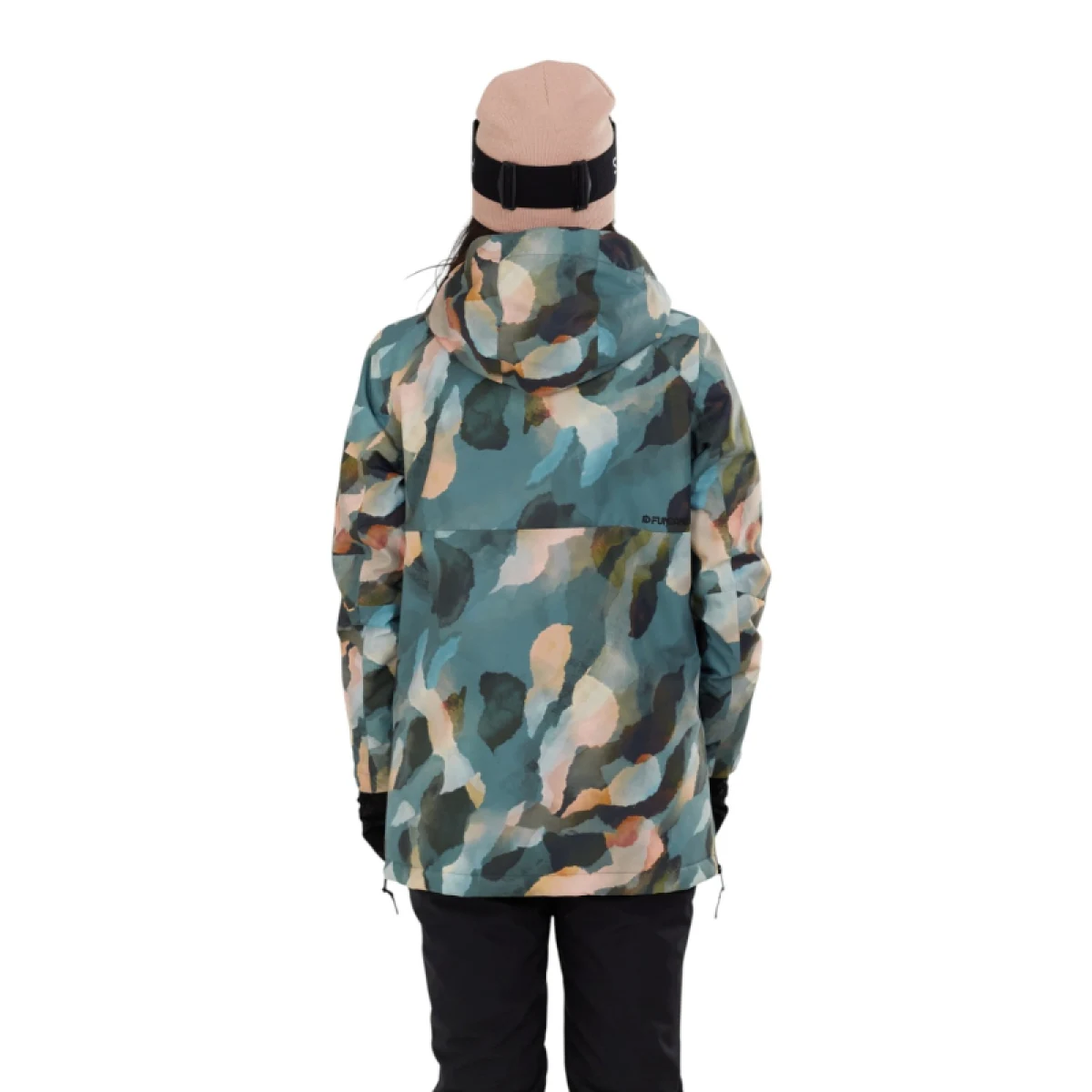 Dámska lyžiarska bunda anorak FUNDANGO Birch ECO Logo Anorak-591- forest night · záber 3