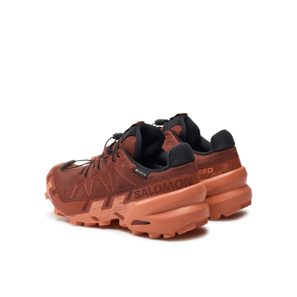Dámská běžecká trailová obuv SALOMON Speedcross 6 GTX W rum raisin barn red canyon clay · záber 4