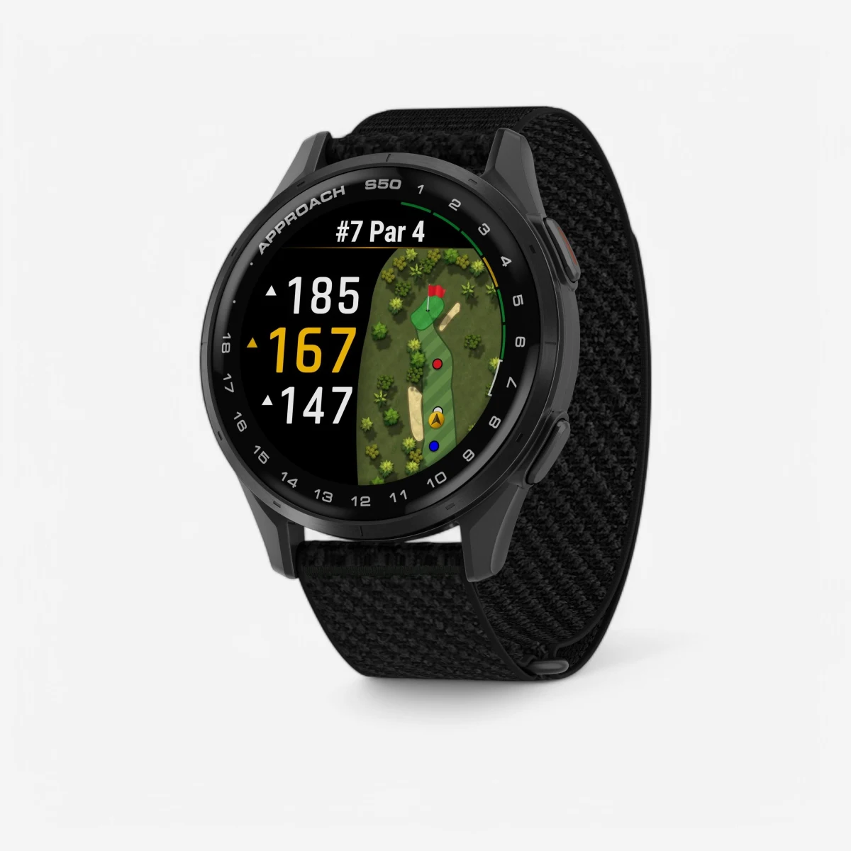 GARMIN Garmin Approach S50 golfové hodinky čierne bez · záber 1