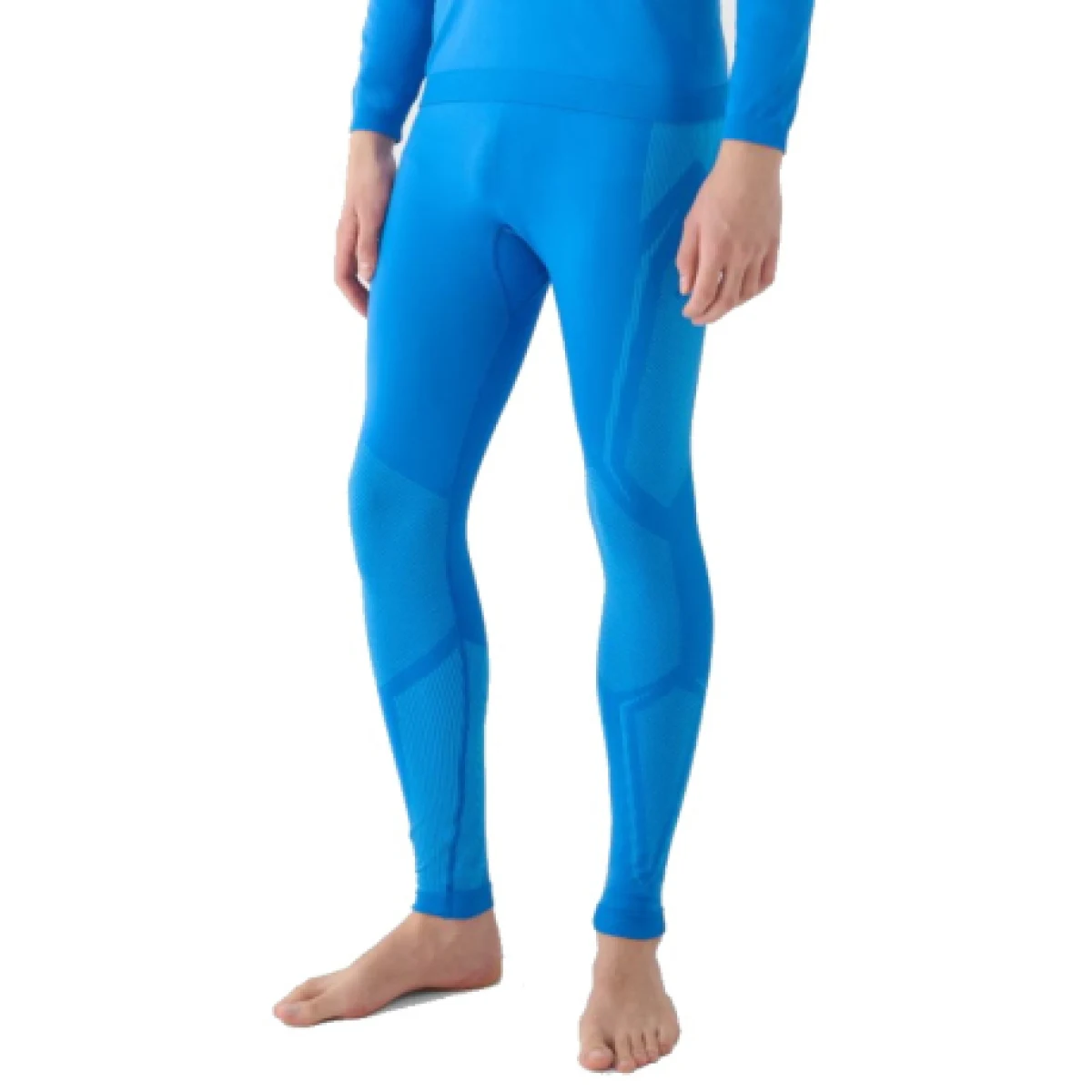 Pánské termo kalhoty 4F SEAMLESS UNDERWEAR-WAW24USEAM166-33S-BLUE · záber 1