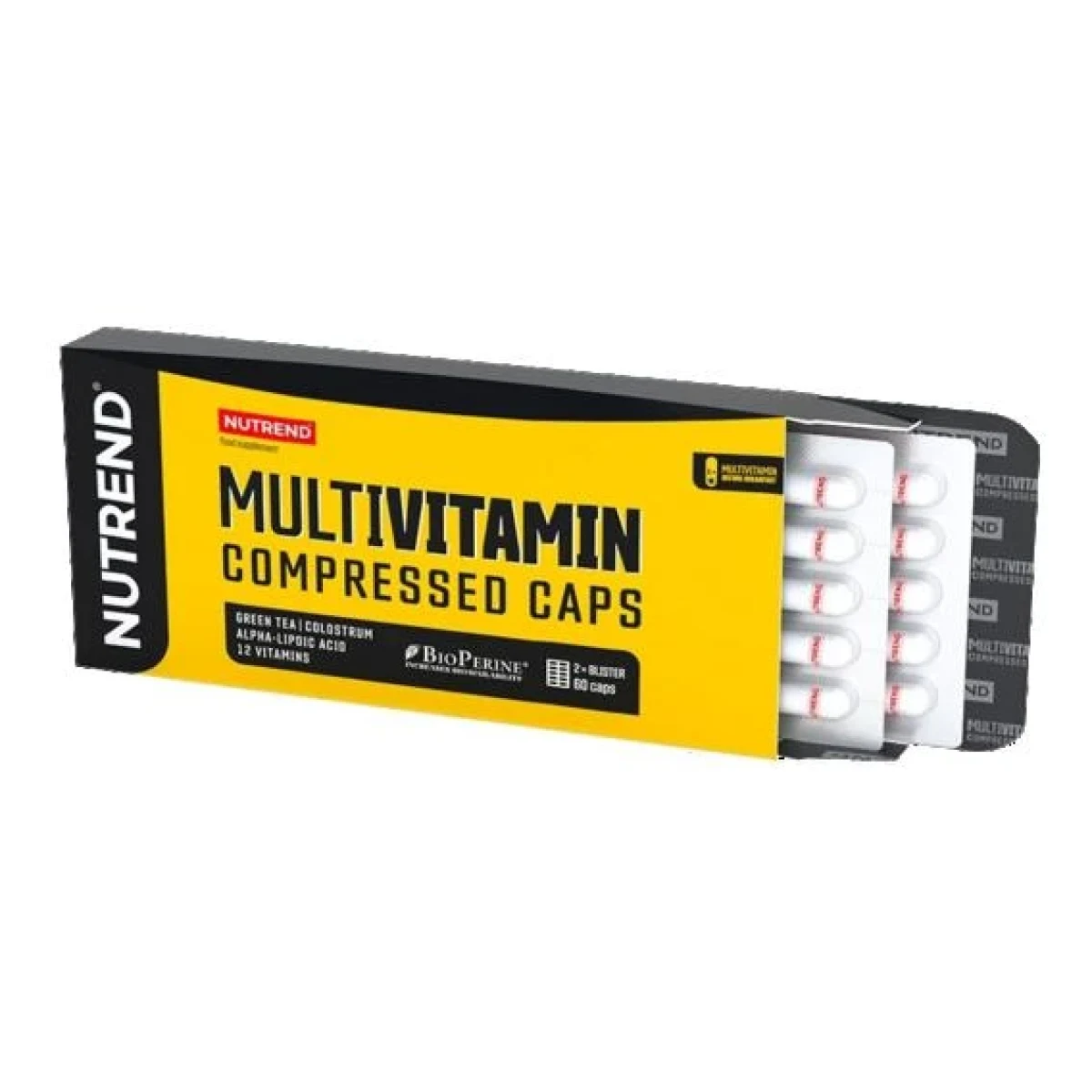 Nutrend Multivitamin Compressed 60 kapslí · záber 1