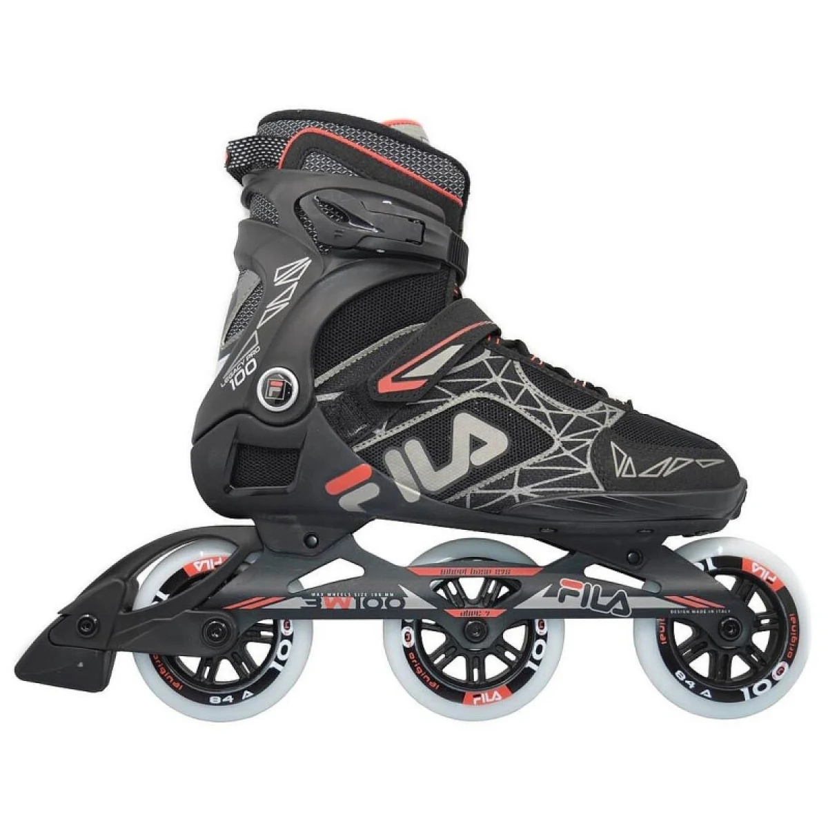 Kolečkové brusle FILA SKATES LEGACY PRO 100 BLACK RED · záber 2