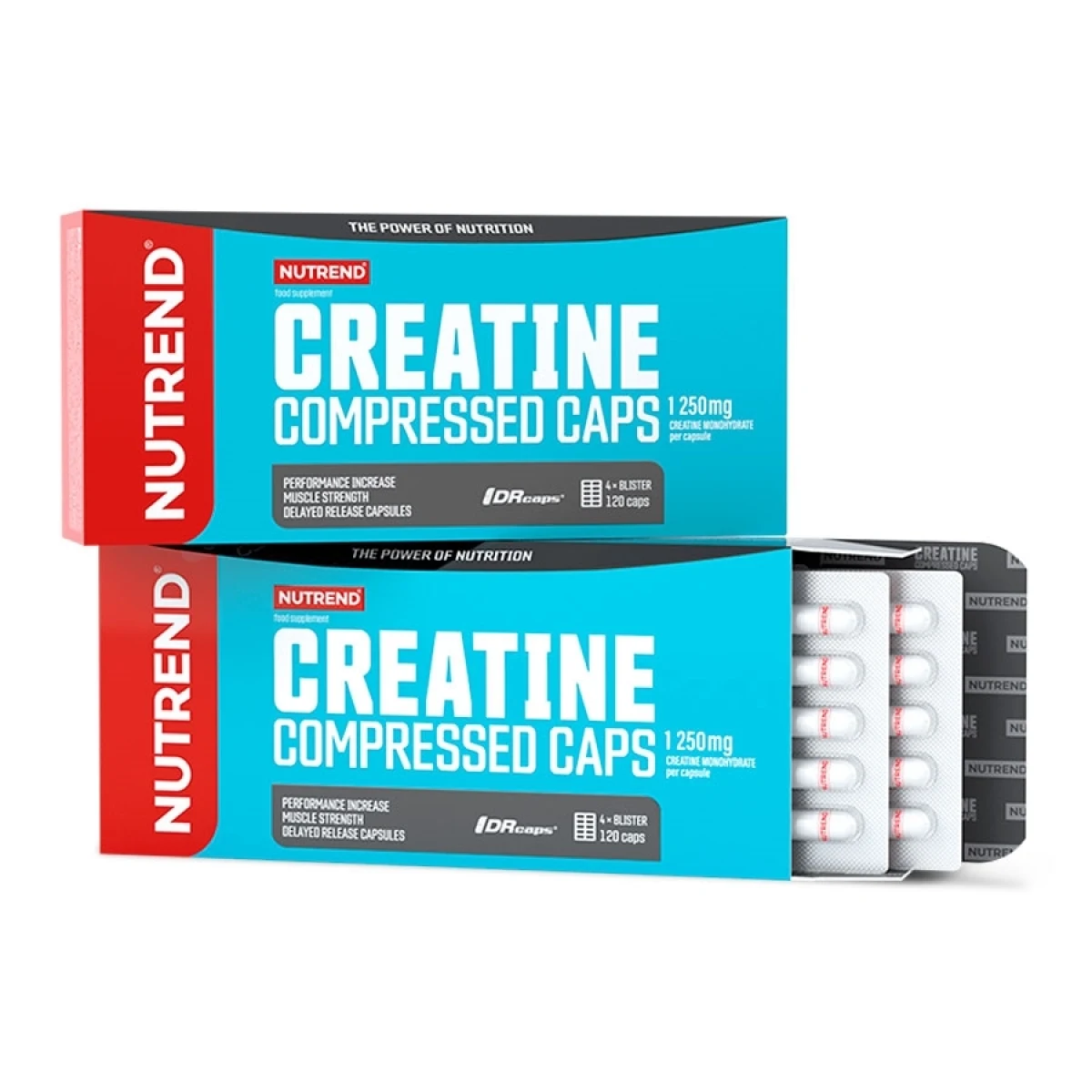 Nutrend Creatine Compressed Caps 120 kapsúl · záber 2