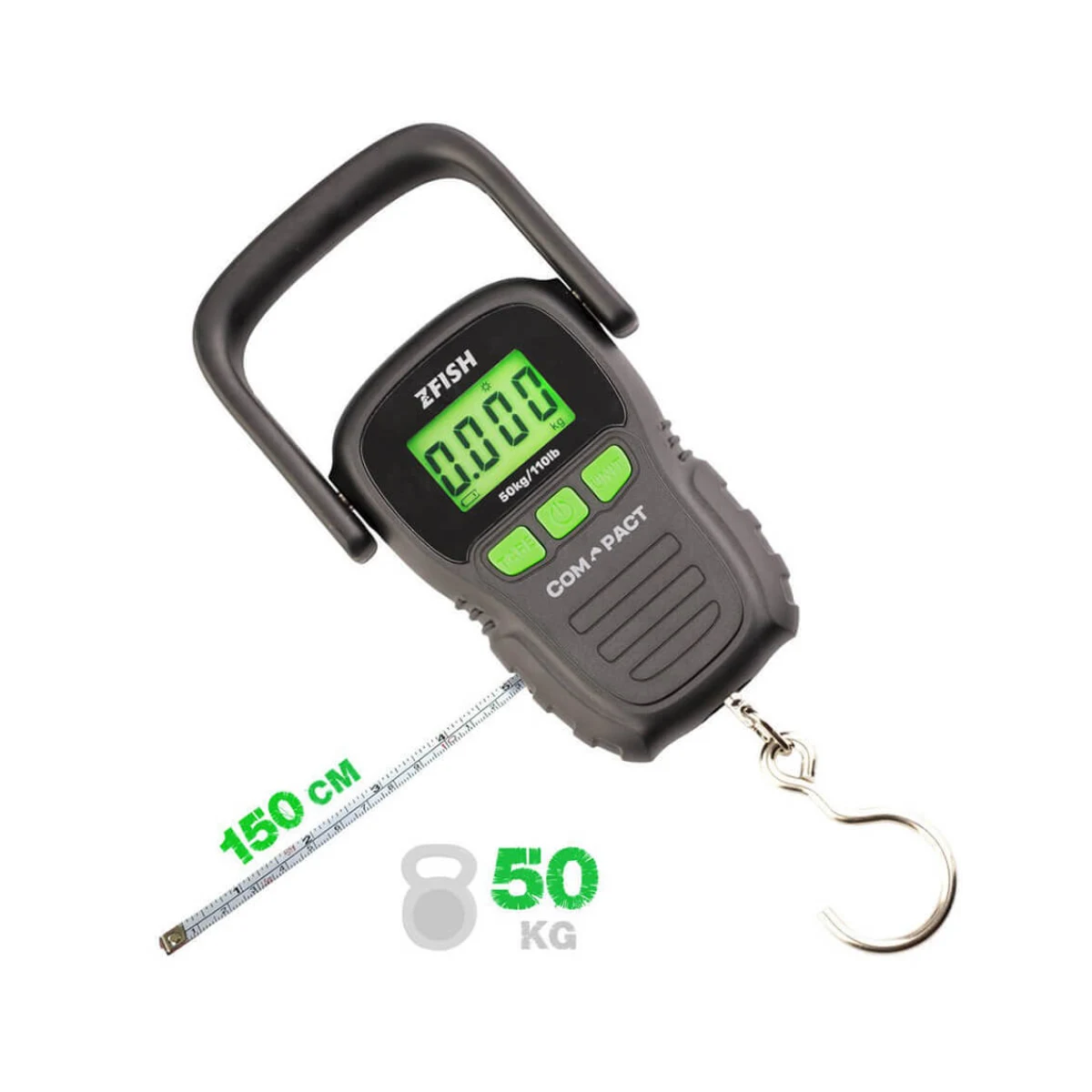Váha ZFISH Compact Scale, do 50 kg · záber 1