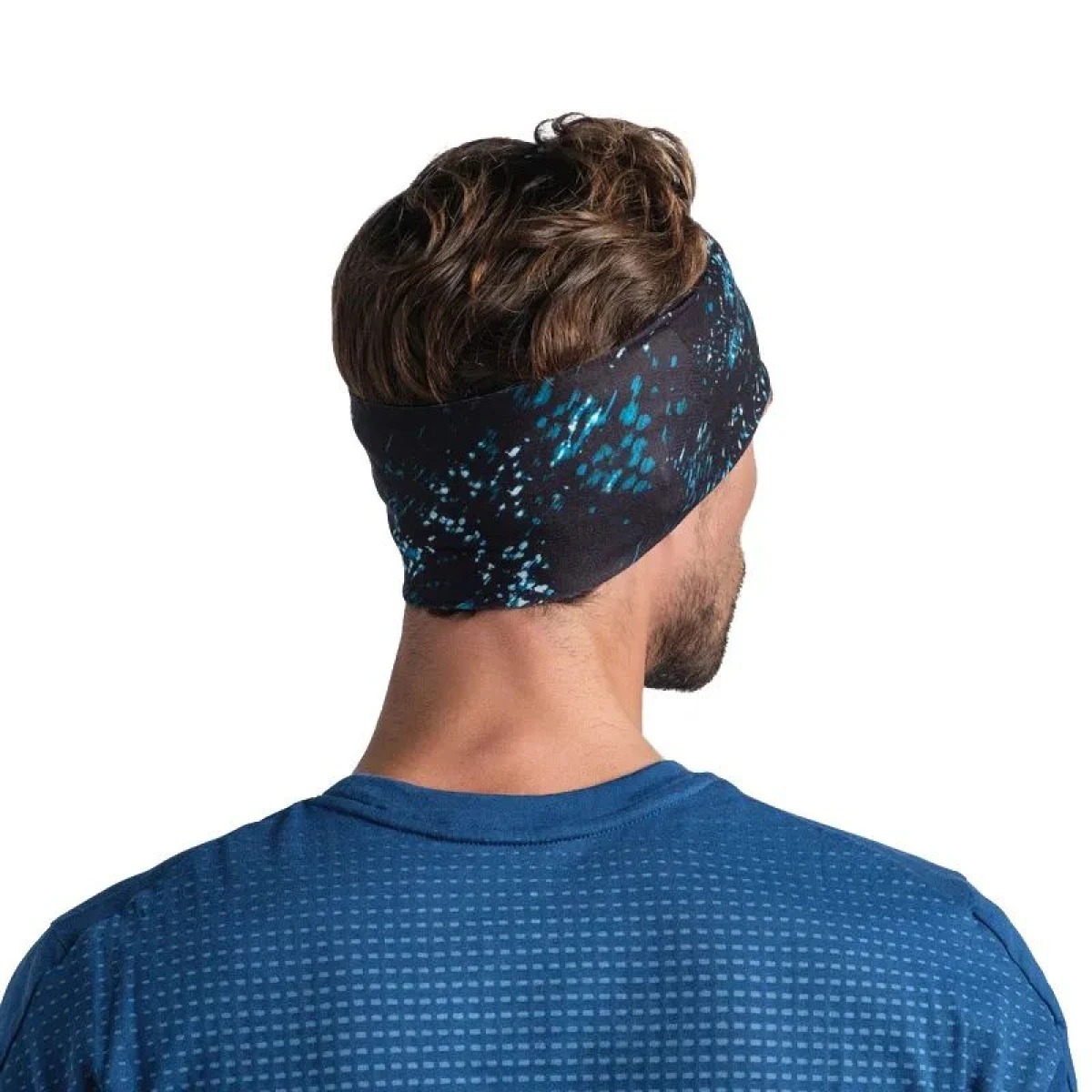 Čelenka BUFF COOLNET UV® WIDE HEADBAND SPECKLE BLACK · záber 4