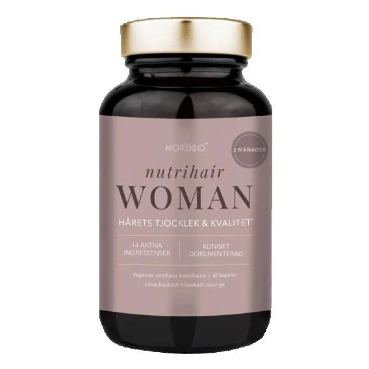 Nordbo Nutrihair Woman 60 kapslí · záber 1