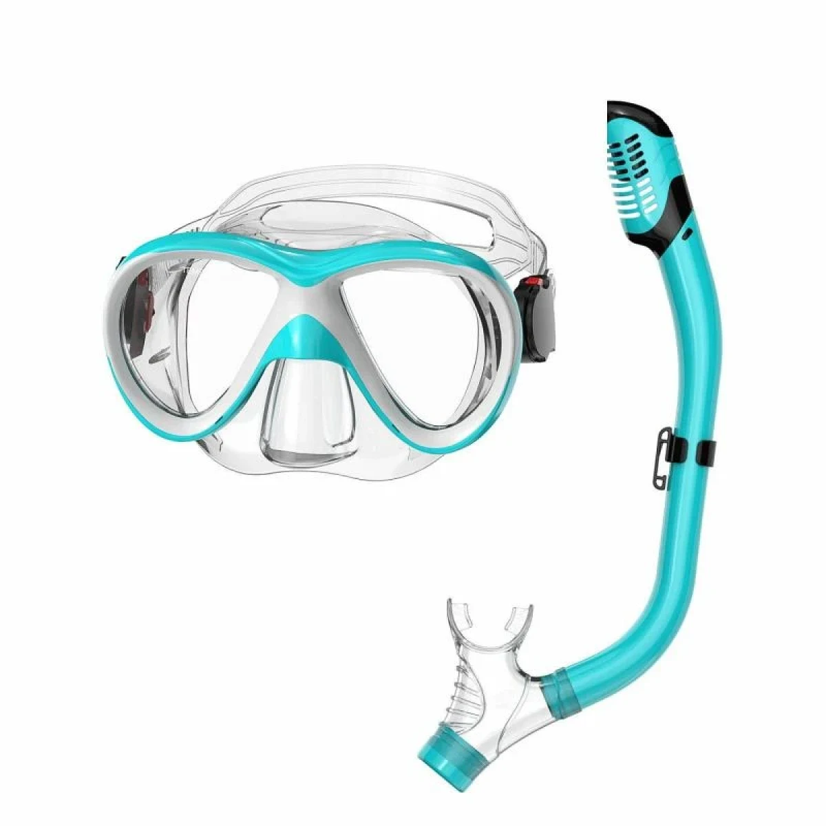 Agama Dětský set maska a suchý šnorchl Dětský set Dive Team LITTLE CHILD 4 - 8 let · záber 1