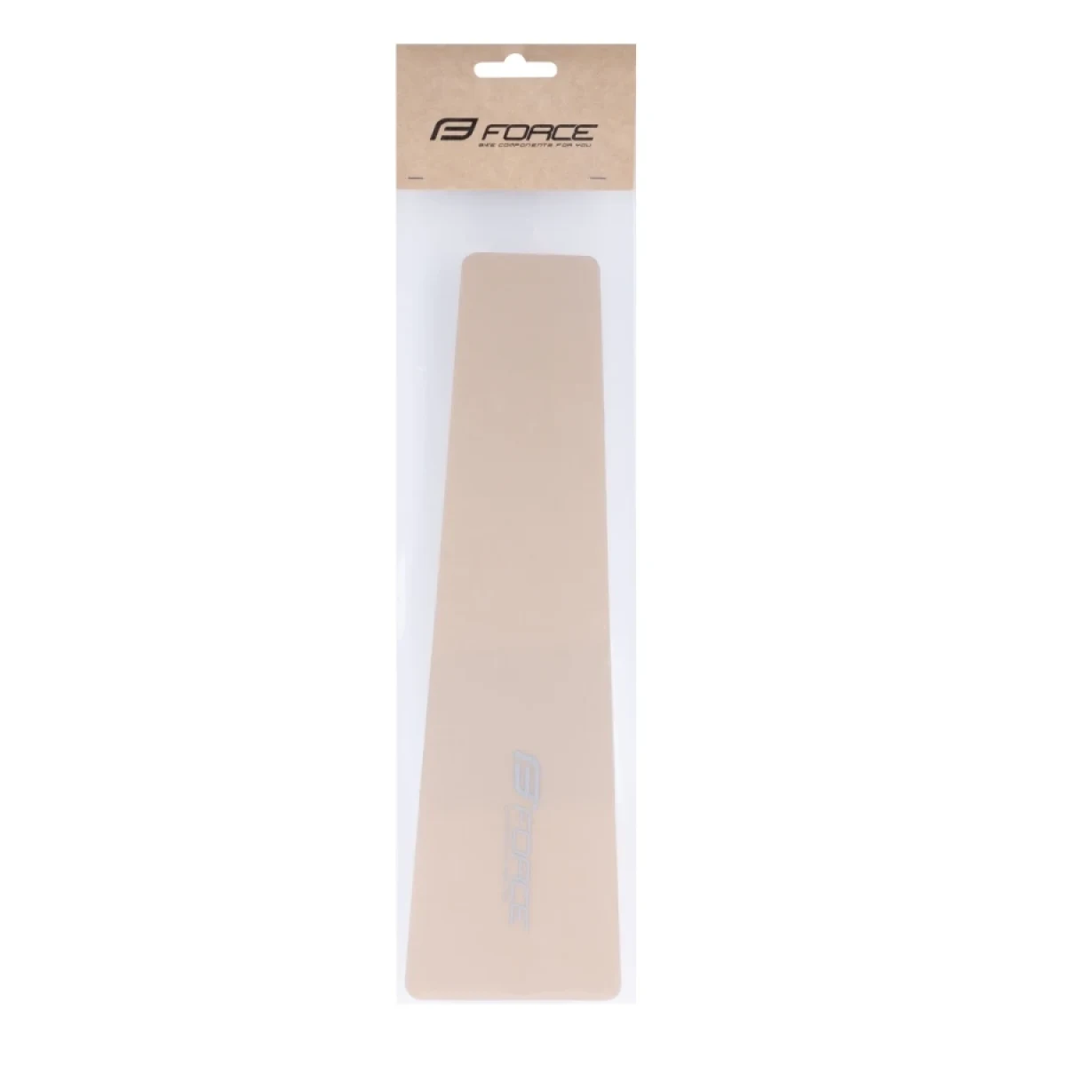 Chránič řetězu na kolo FORCE STICK UNDERCHAIN BIG Transparent · záber 1