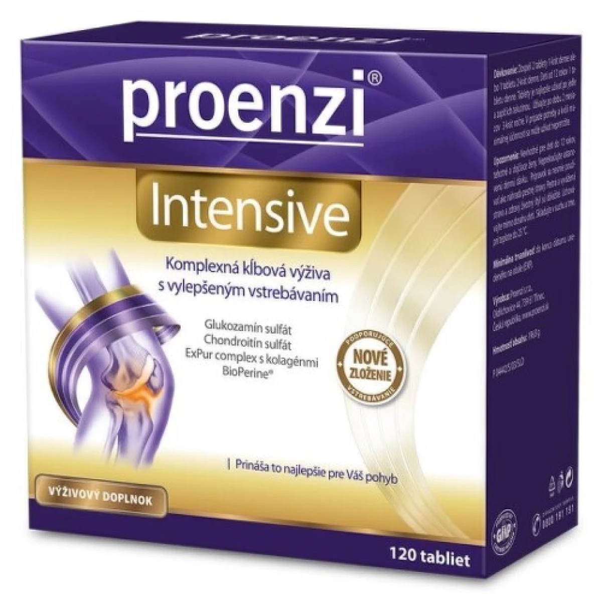 PROENZI Intensive 120 tabliet · záber 1