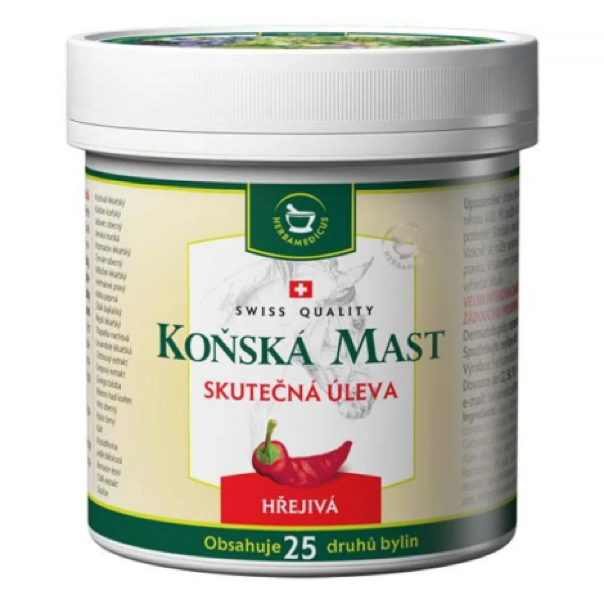 Konská masť hrejivá 500 ml · záber 1