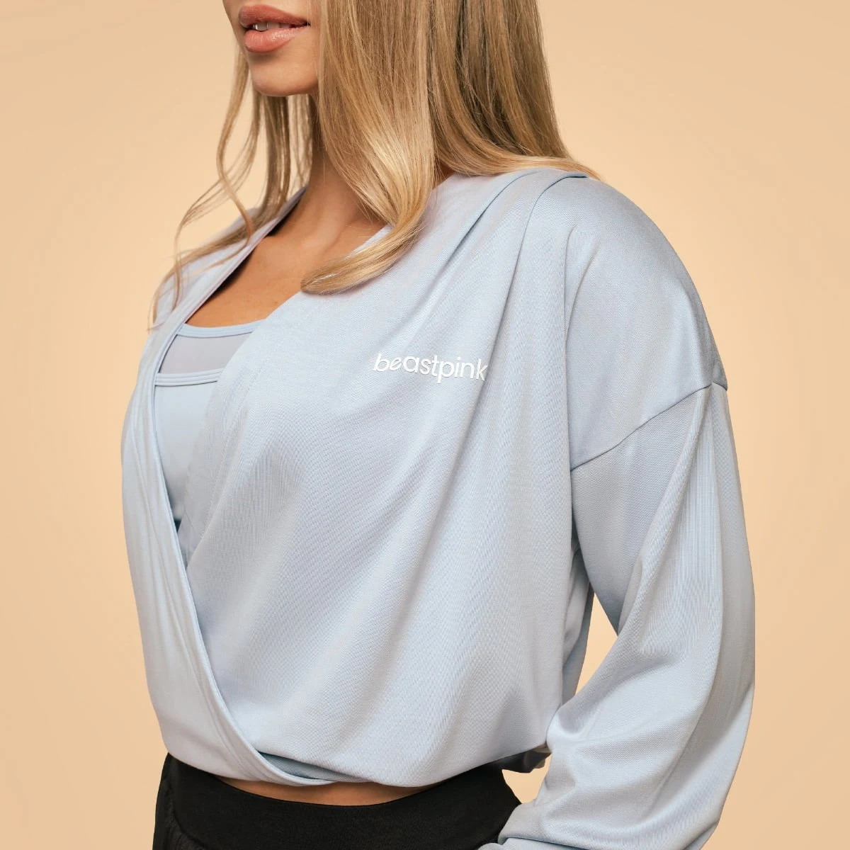BeastPink Women‘s Breeze Top Dove - Velikost: XS | Barva: Modrá | Hmotnost: 0,353 kg | Balení: 55 · záber 2