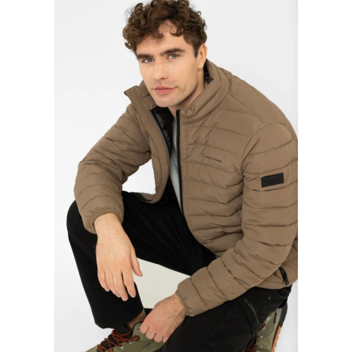 Pánská bunda VOLCANO J-BENZ-102-BEIGE · záber 5