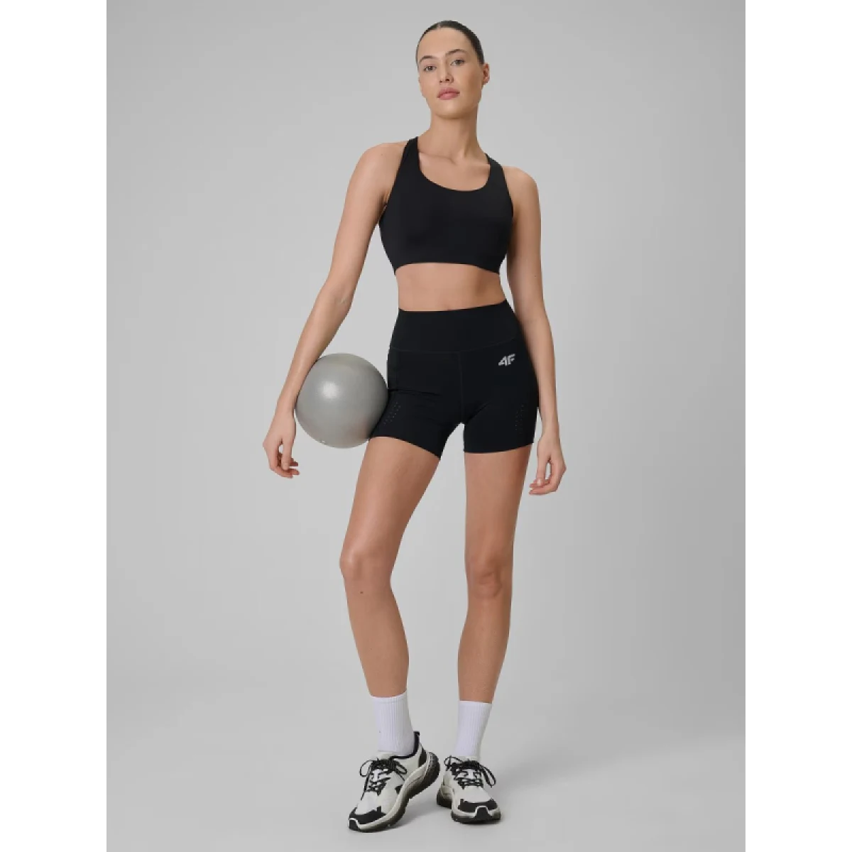 Dámska tréningová športová podprsenka 4F SPORT BRA F222-20S-DEEP BLACK · záber 5