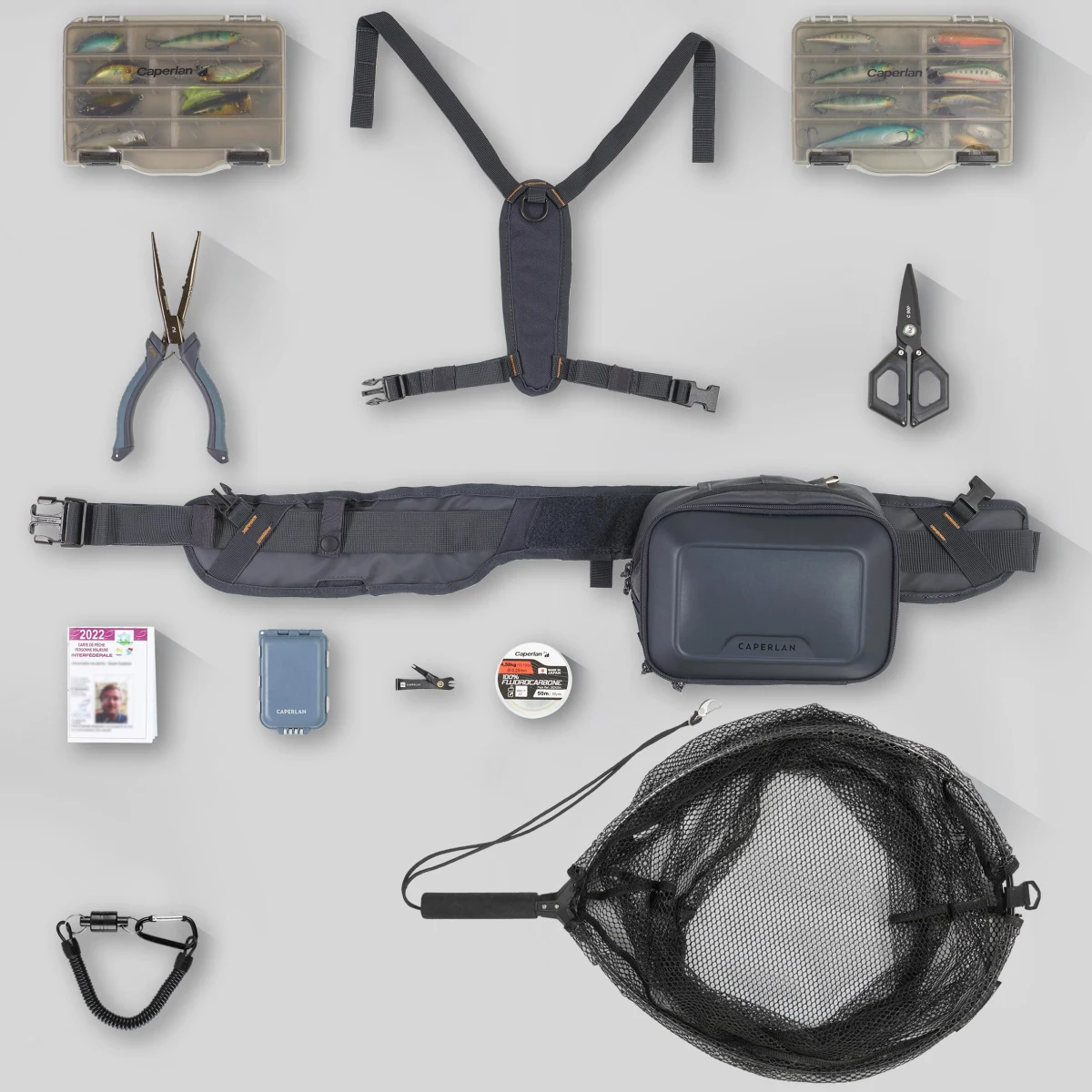 CAPERLAN Rybársky batoh Chest pack/Ľadvinka 500 - 5 l 5 l · záber 2