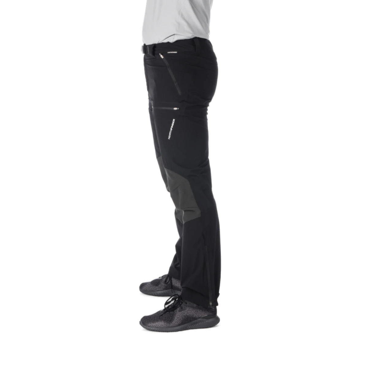 Pánské turistické kalhoty NORTHFINDER HUBERT-269-black · záber 3