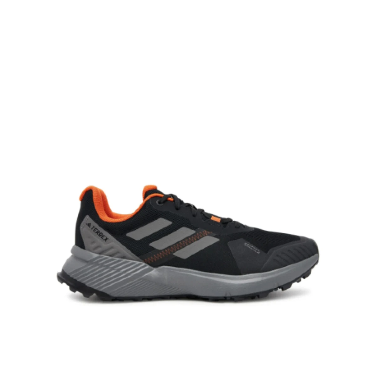 Pánská běžecká trailová obuv ADIDAS Terrex Soulstride M core black grey four semi impact orange · záber 1
