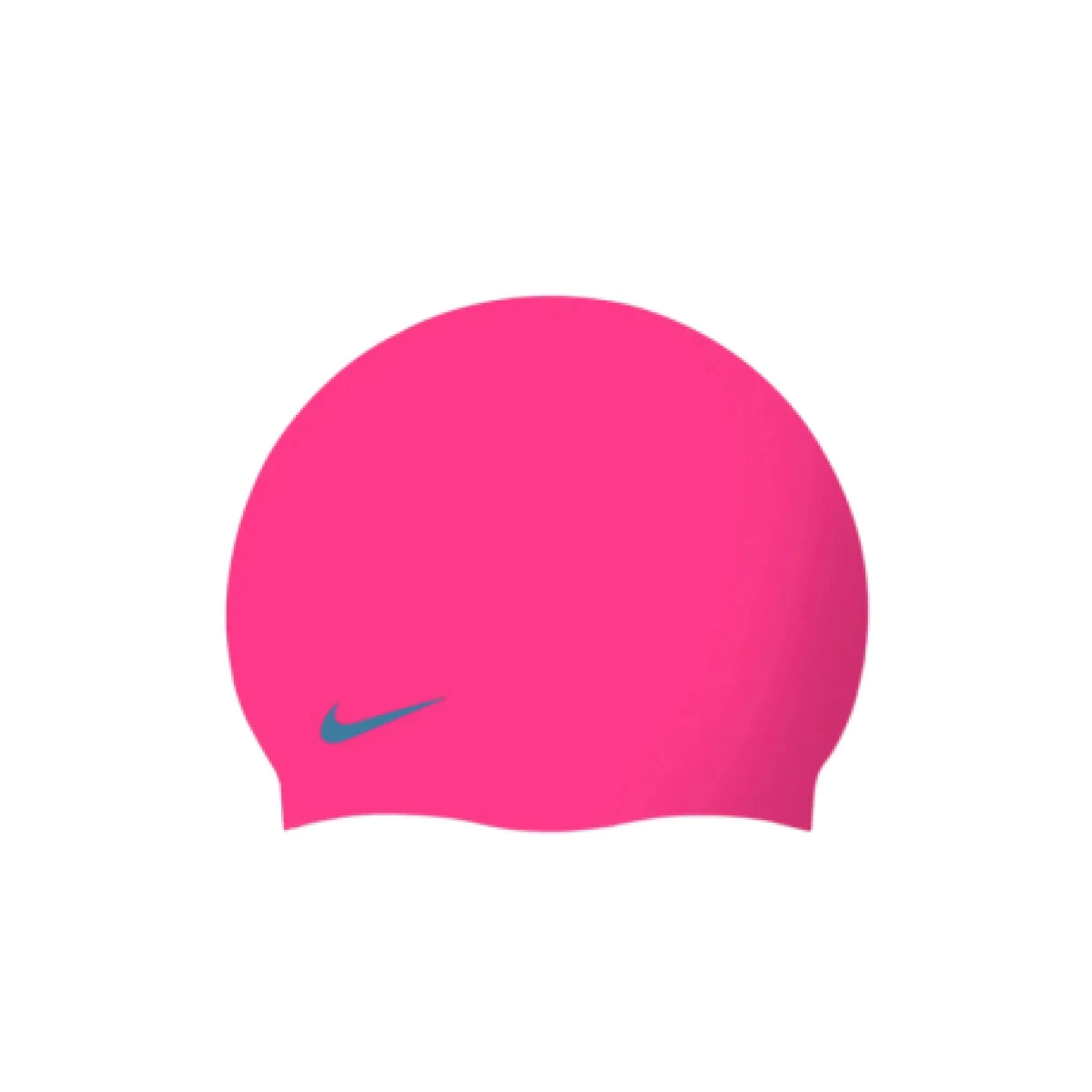 Juniorská plavecká čepice NIKE SWIM SOLID SILICONE CAP PINK S-PINK S · záber 1
