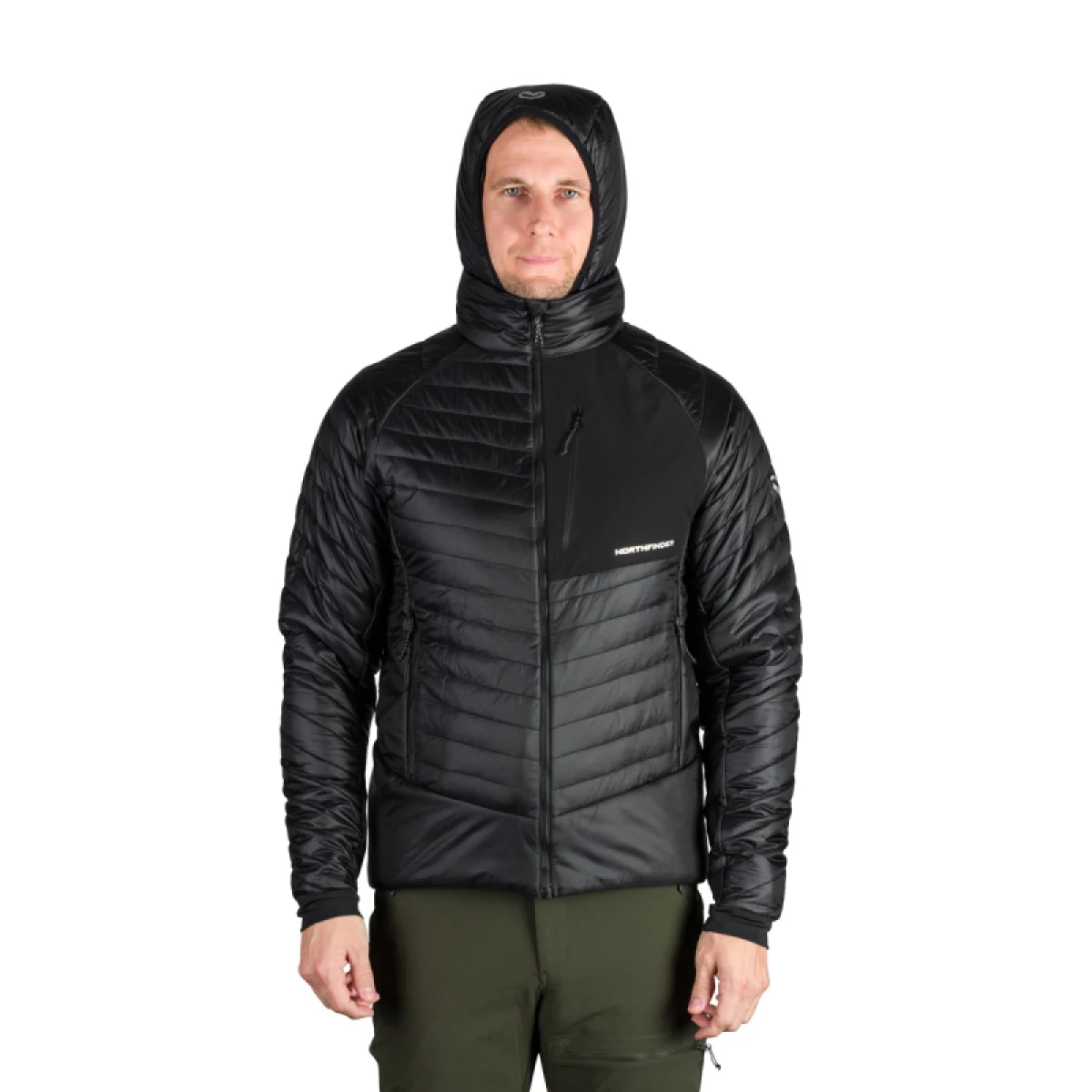 Pánská turistická bunda NORTHFINDER BALINT-269black · záber 3