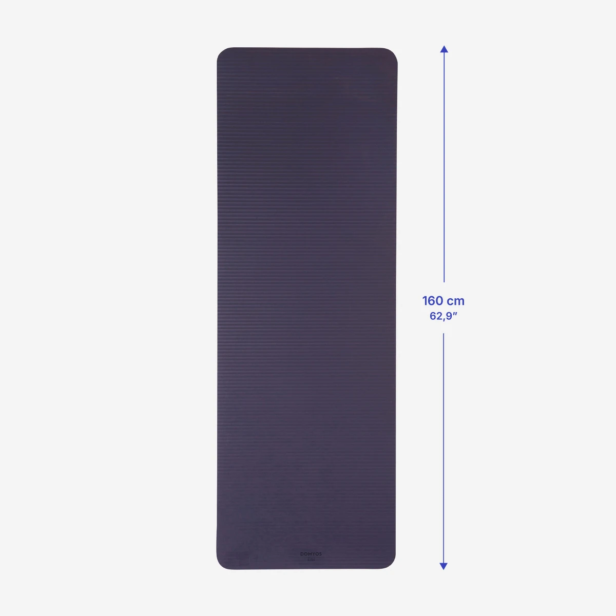 DOMYOS Podložka na pilates s hrúbkou 10 mm fialová bez · záber 2