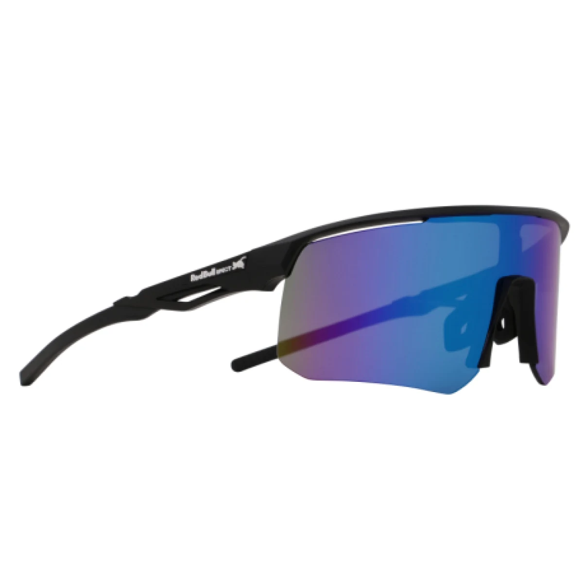 Sluneční brýle RED BULL SPECT RIDDLE-004, matt black smoke with purple-green mirror, CAT3 · záber 1