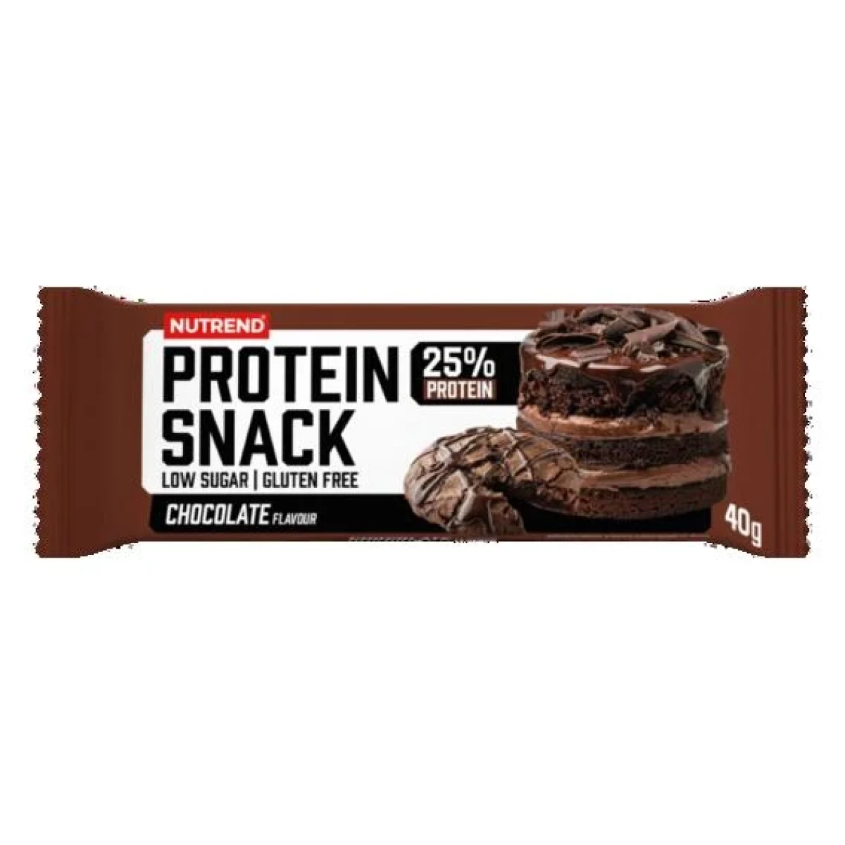 Nutrend Protein Snack 40g - Barva: Vícebarevná | Příchuť: Cookies, mléčná čokoláda · záber 1