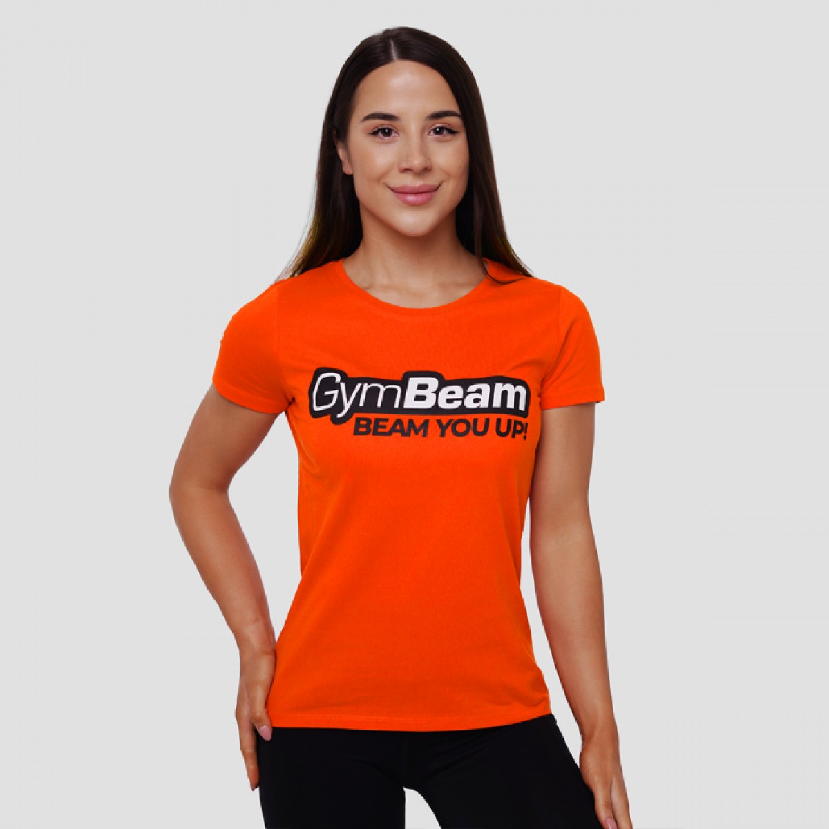GymBeam Dámske Tričko Beam Orange LL · záber 1
