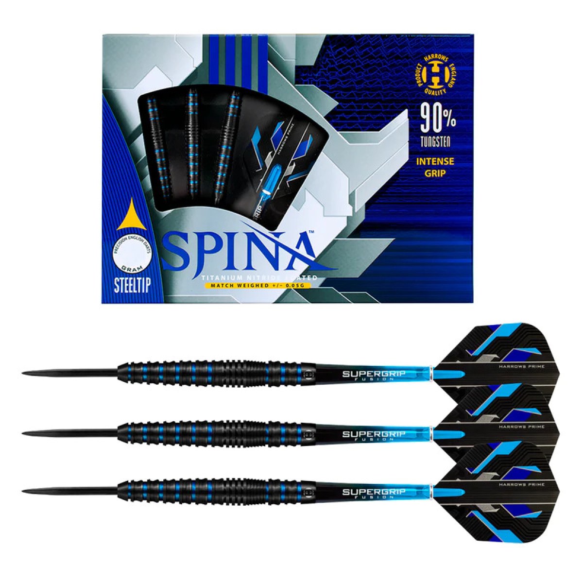 Dart szett Harrows steel 21g Spina 90% gravírozott · záber 1