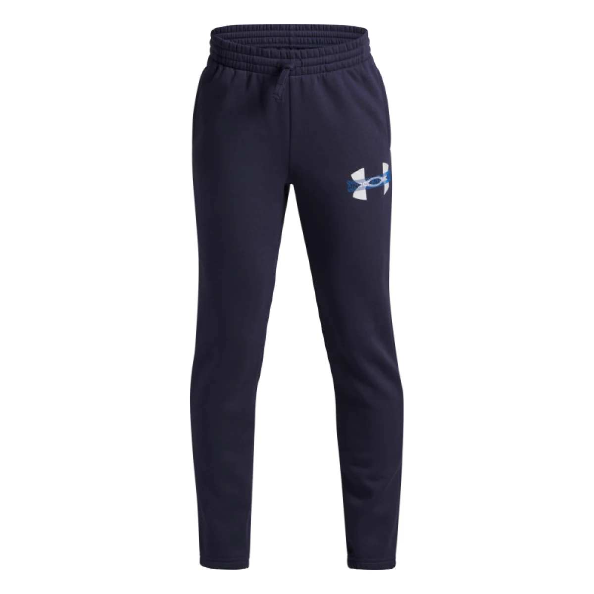 Chlapčenské zateplené tepláky UNDER ARMOUR UA Rival Flc Cblck Grphc Jgr · záber 3
