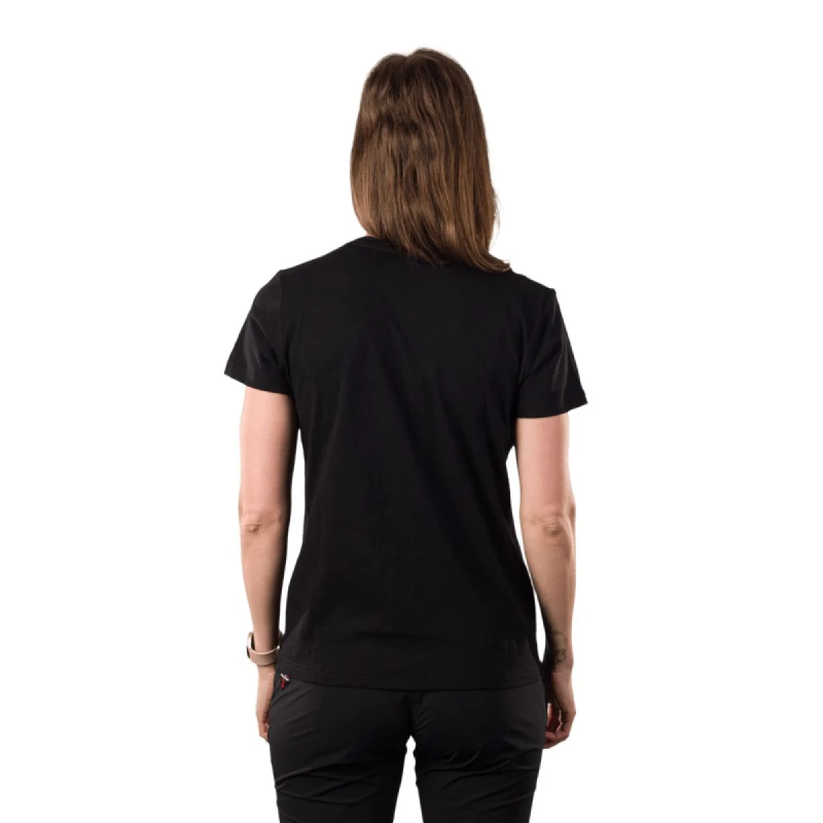 Dámske turistické tričko s krátkym rukávom NORTHFINDER INES-269black · záber 4