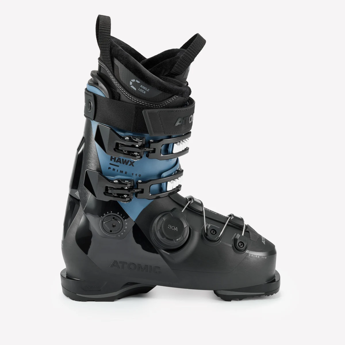 ATOMIC ATOMIX Hawx Prime 110 MV Boa pánske lyžiarky sivé 30-30,5 cm · záber 1