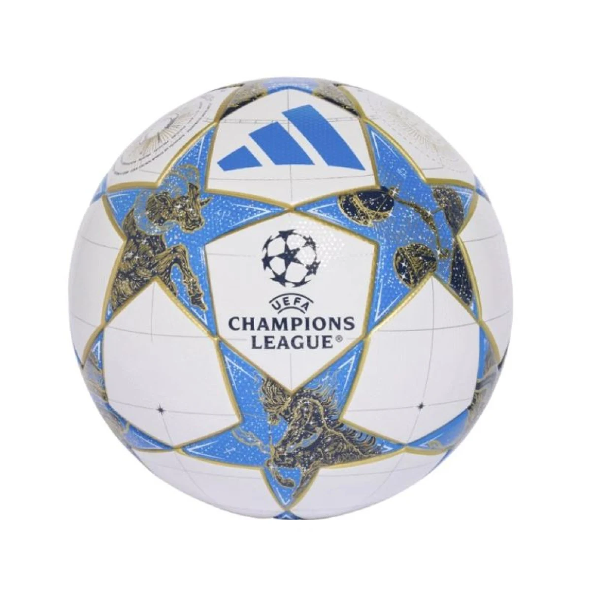 Futbalová lopta ADIDAS UCL LGE WHITE DKBLUE PANTON · záber 2