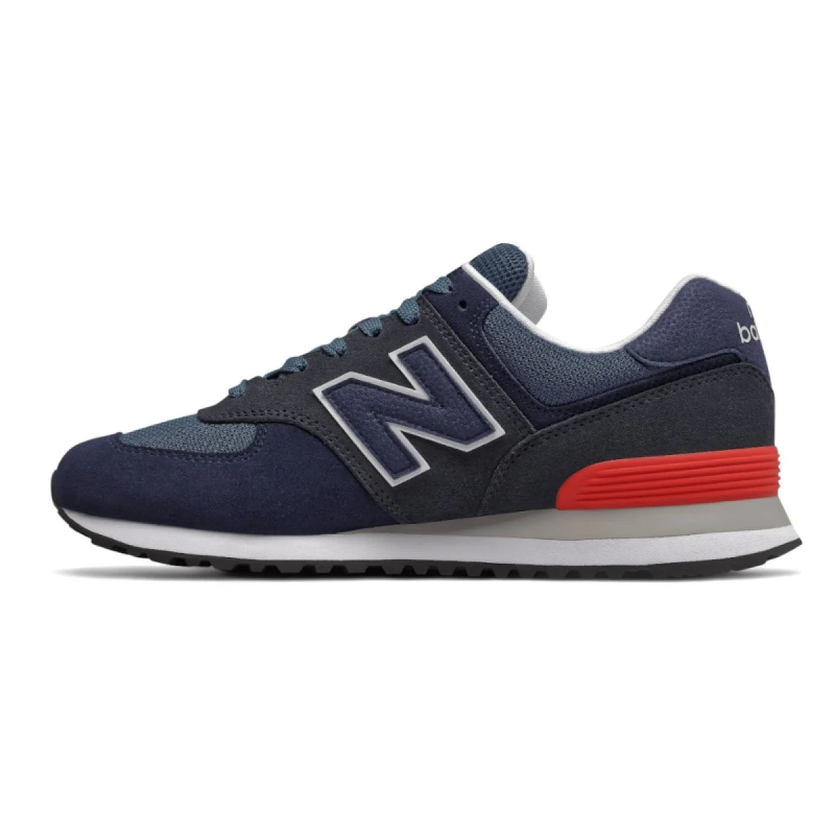 Pánska vychádzková obuv NEW BALANCE ML574EAE M navy red · záber 2