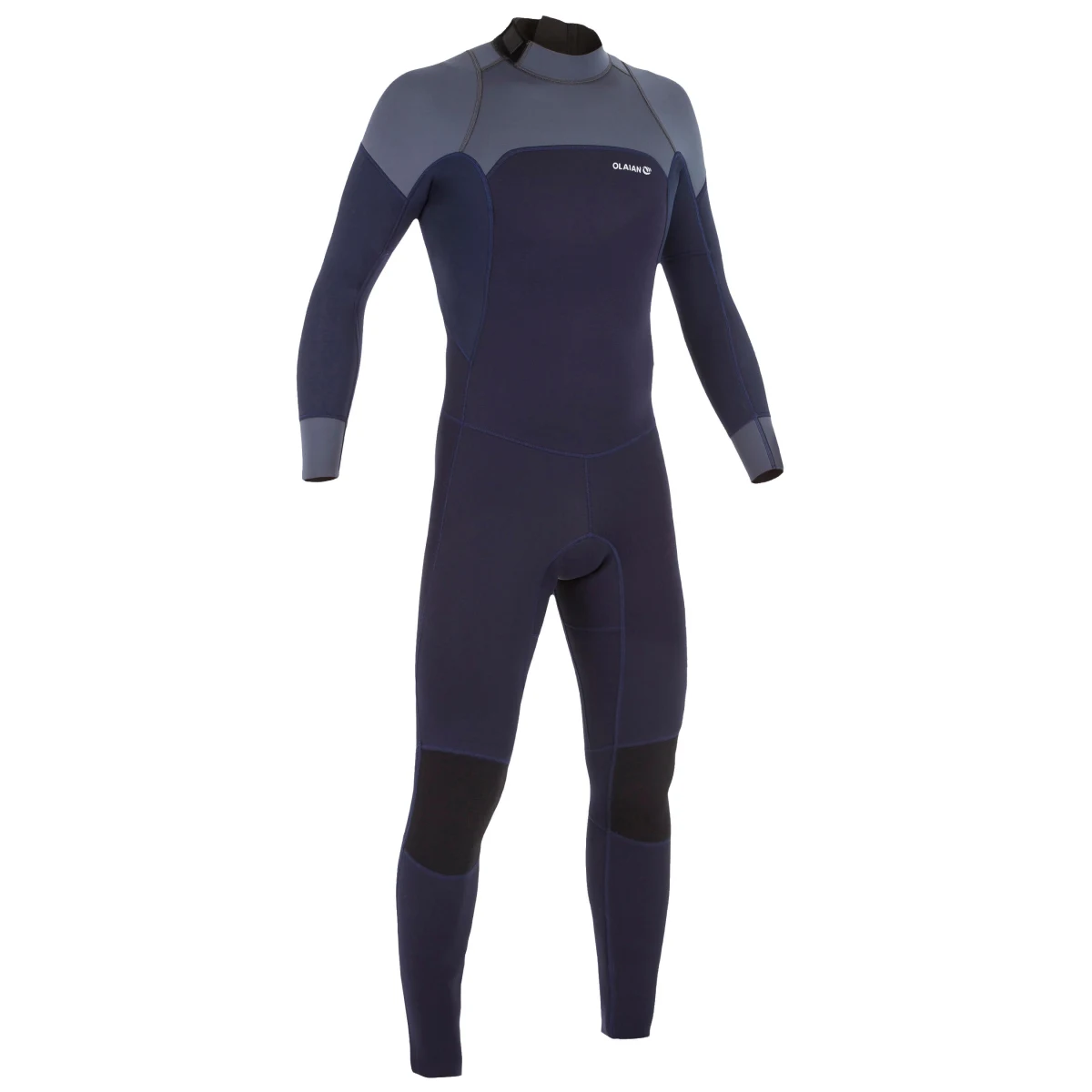 DECATHLON Pánska kombinéza Surf 500 s neoprénom 3/2 mm tmavomodrá S · záber 1