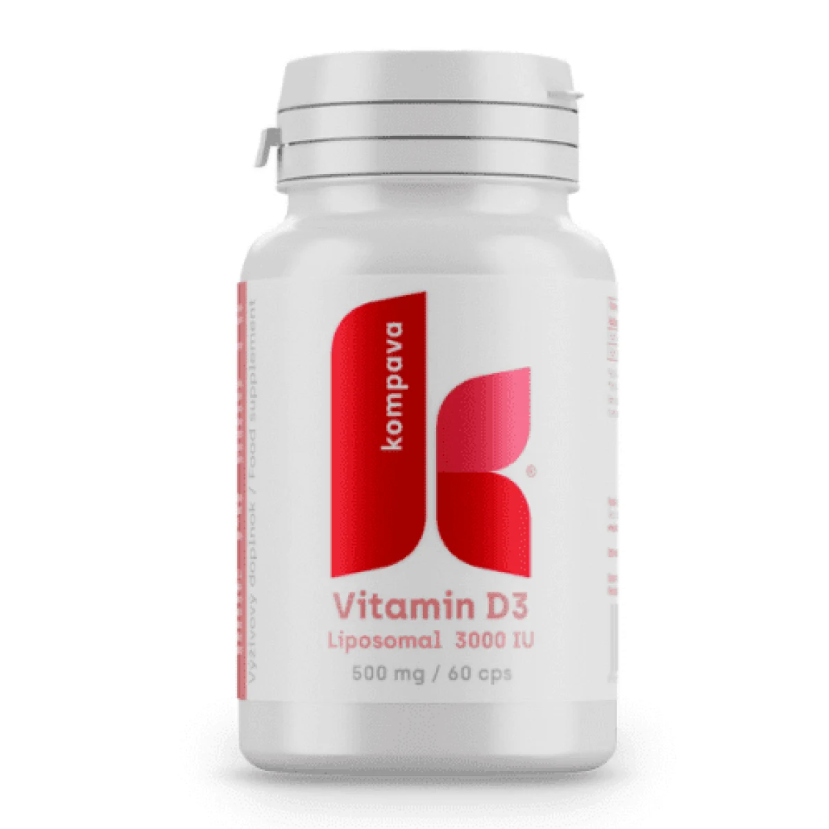 KOMPAVA Vitamín D3 lipozomálny 3000IU 60 kapsúl · záber 1