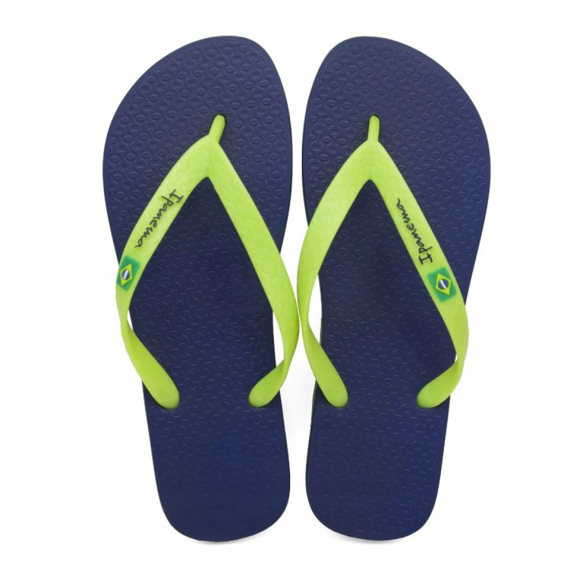 Férfi papucsok (strandcipők) IPANEMA Clas Brazil M dark blue neon green · záber 5