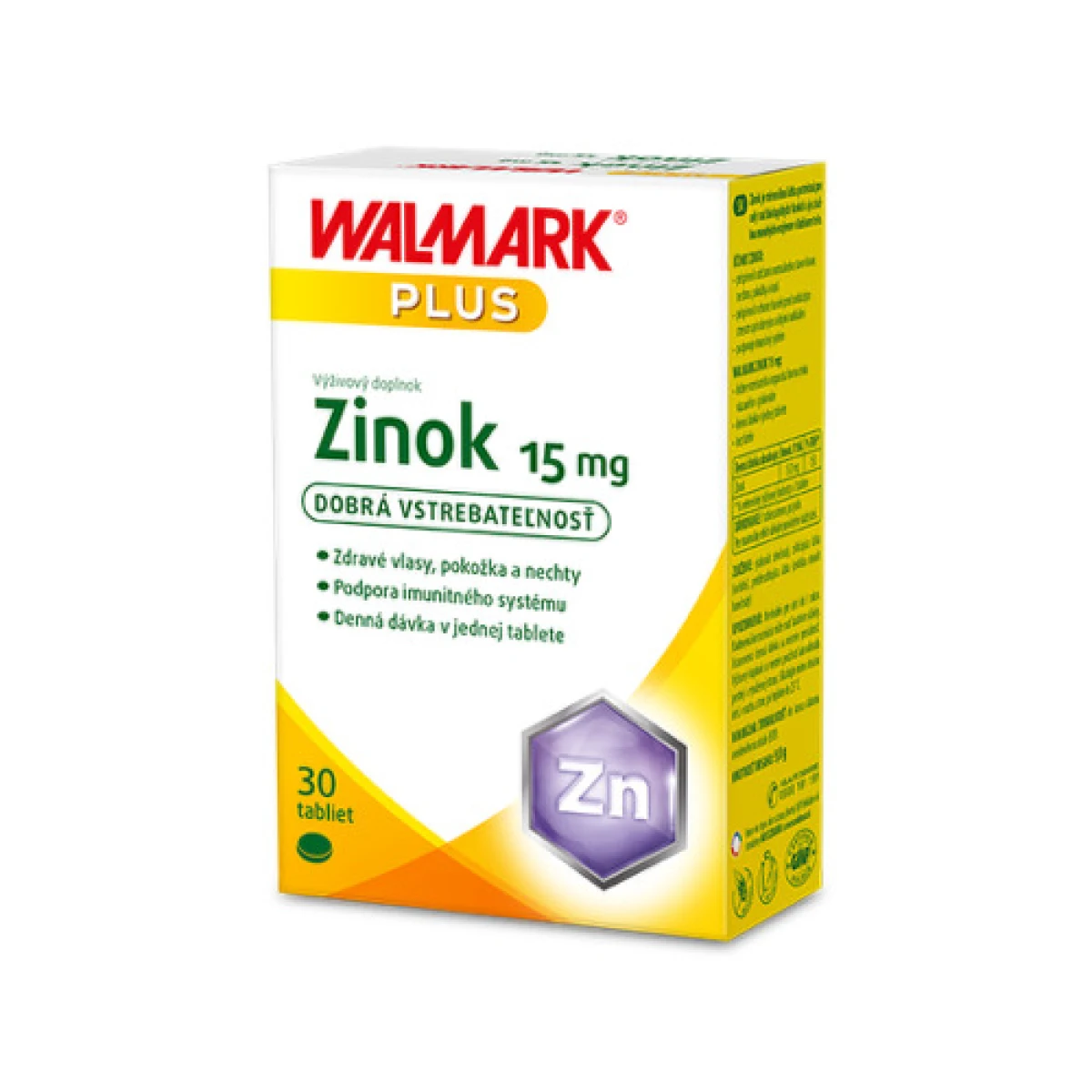 WALMARK Zinok 15 mg 30 tabliet · záber 2
