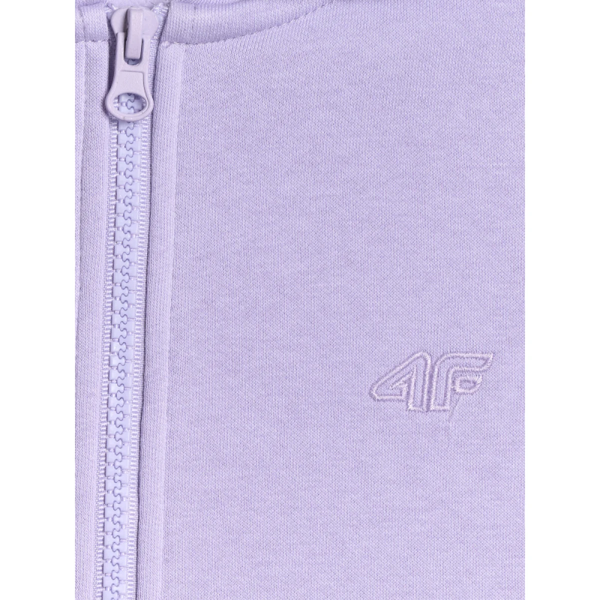 Dievčenská mikina so zipsom 4F JUNIOR SWEATSHIRT F2322-51S-VIOLET · záber 4