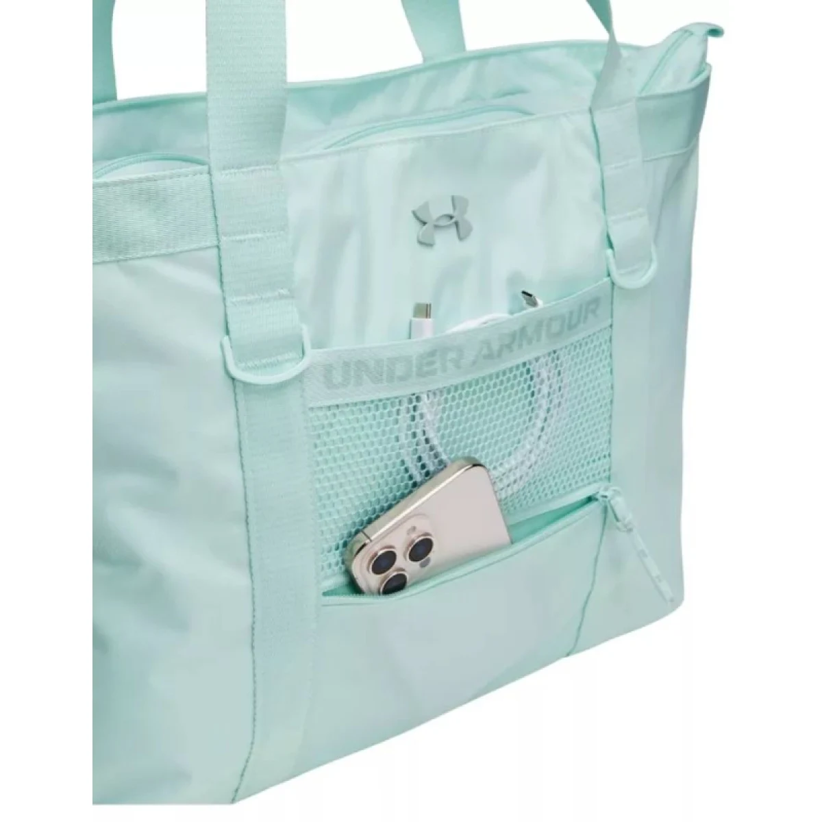 Dámska taška cez rameno UNDER ARMOUR UA Studio Tote-GRN · záber 3