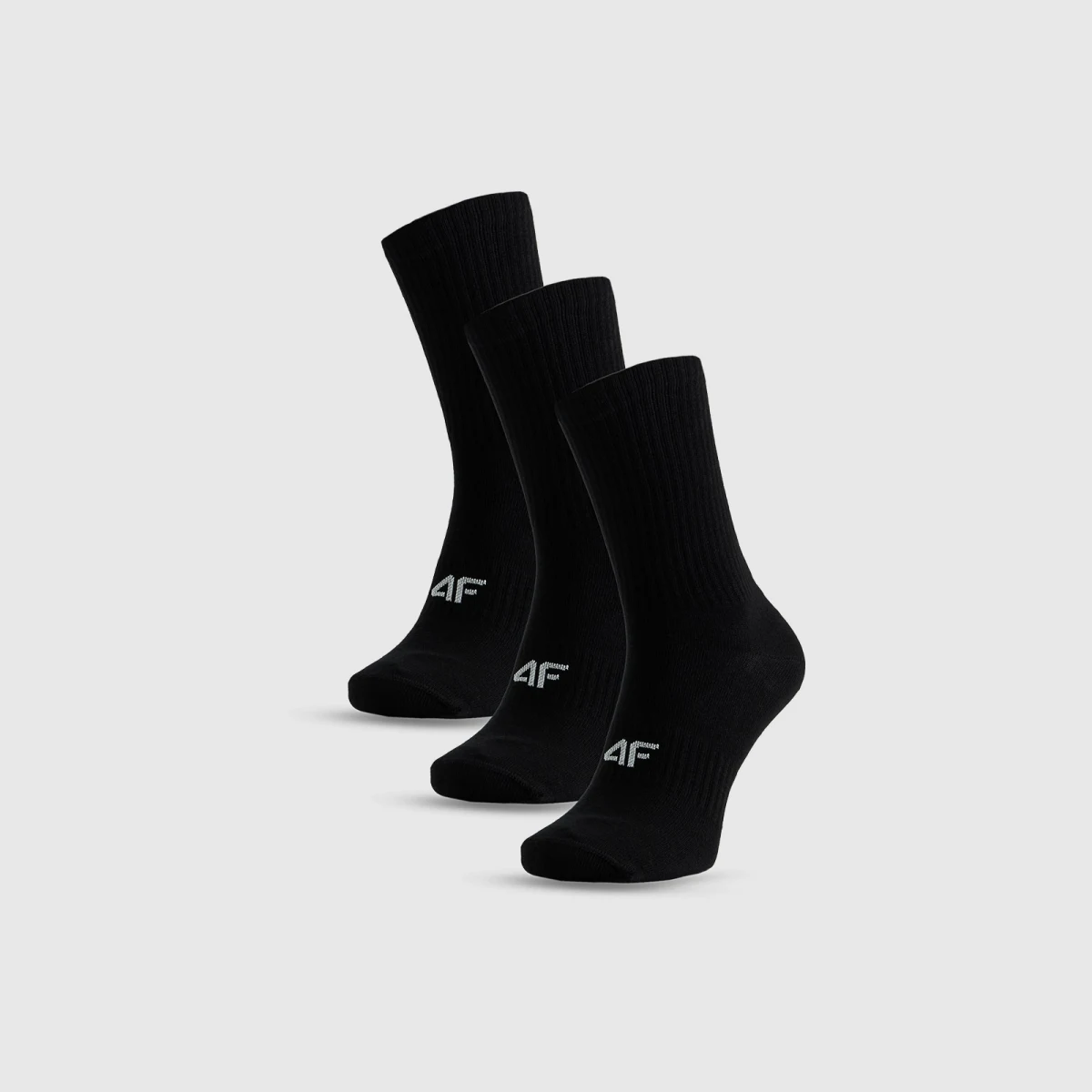Pánské dlouhé ponožky (3-pack) - černé · záber 1