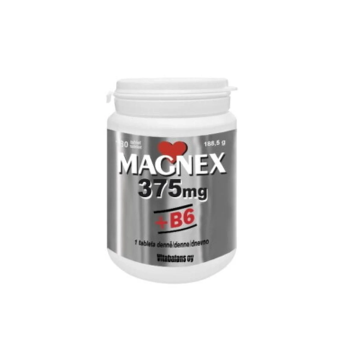 VITABALANS Magnex 375 mg + B6 180 tabliet · záber 1
