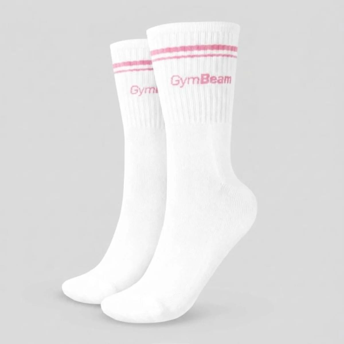GymBeam Ponožky Crew Pink M · záber 1