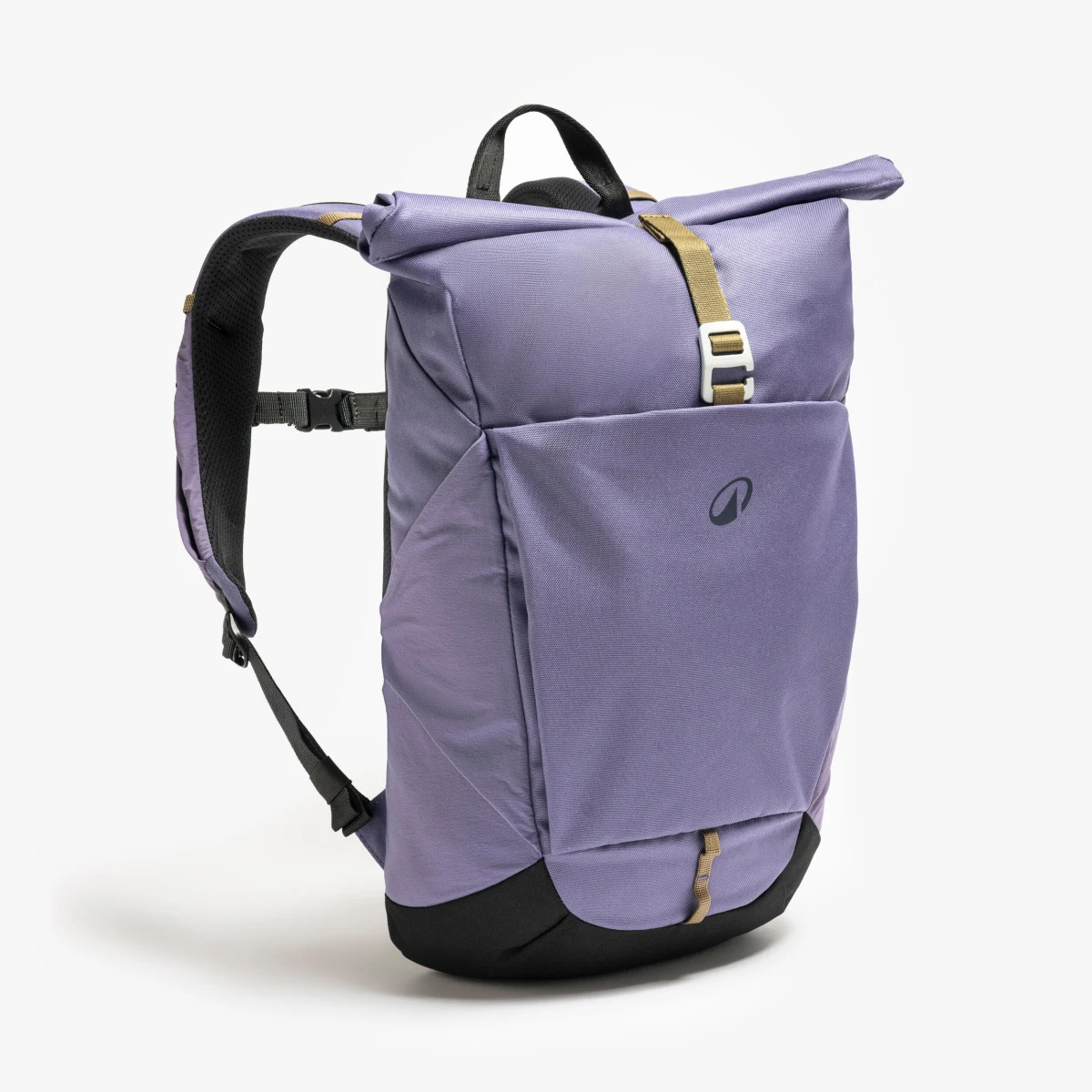 QUECHUA Turistický batoh Escape 500 Rolltop 16 + 4 l fialový 17 l · záber 1